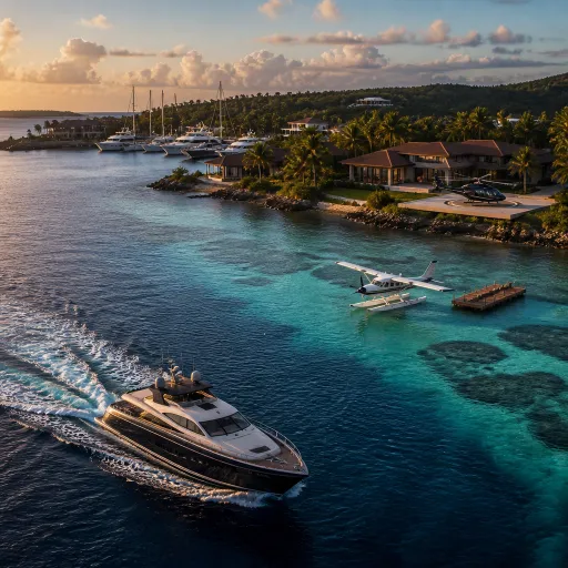 Elegant ways to reach Roatán for a luxury island stay